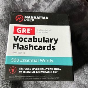 GRE Vocabulary Flashcards